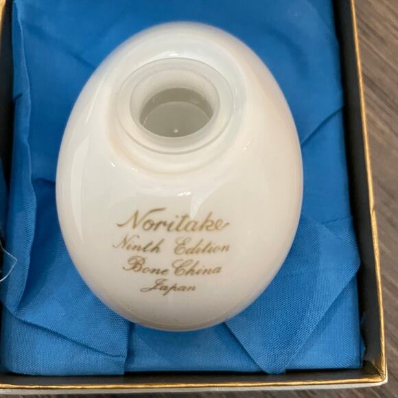 Vintage NORITAKE Holiday Collectible Bone China Easter Egg 1979 In ORIGINAL Box - Picture 5 of 10